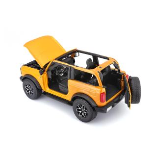 This week`s offer: <br>Ford Bronco 2021, ohne Türen (badlands) orange Maisto 1:18 Metallmodell<br>Valid until 10.05.2024 or until stocks last!